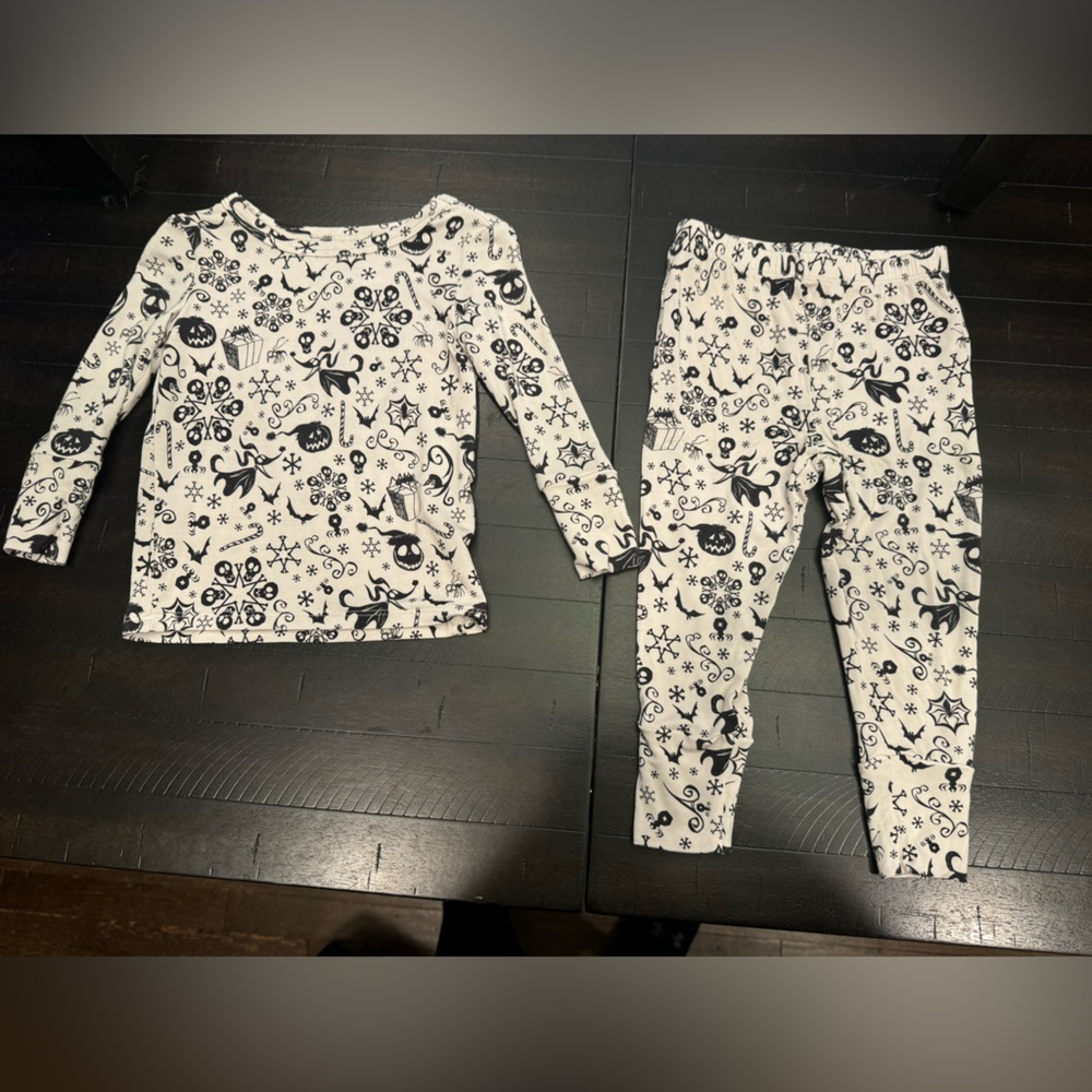 Posh Peanut Nightmare Before Christmas 12-18 months pjs